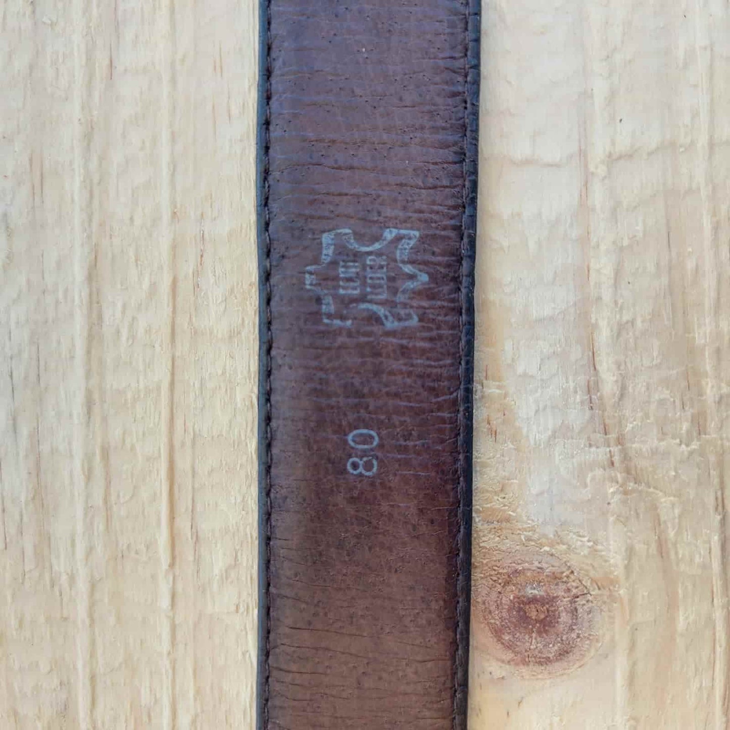 burgundy belt