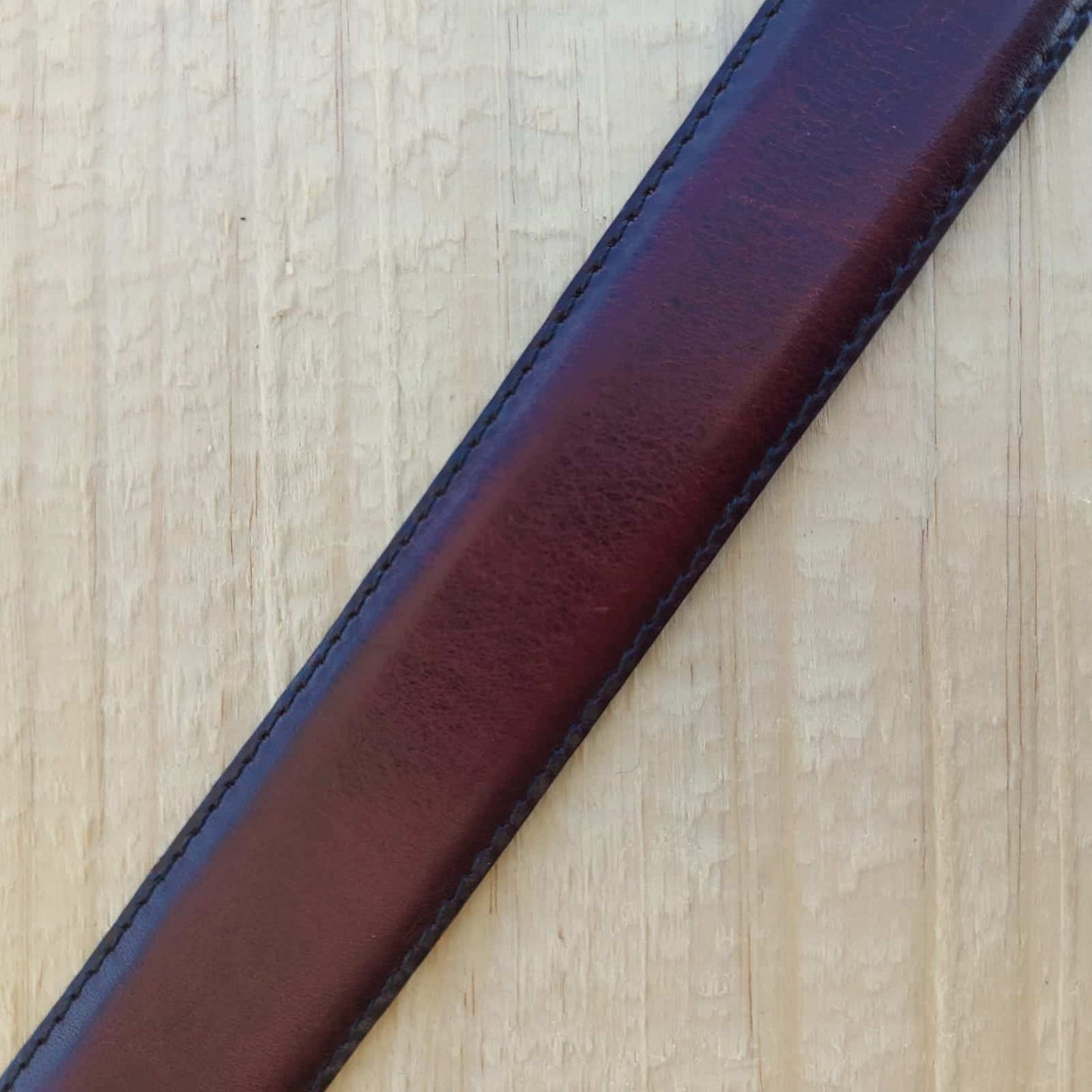 burgundy belt