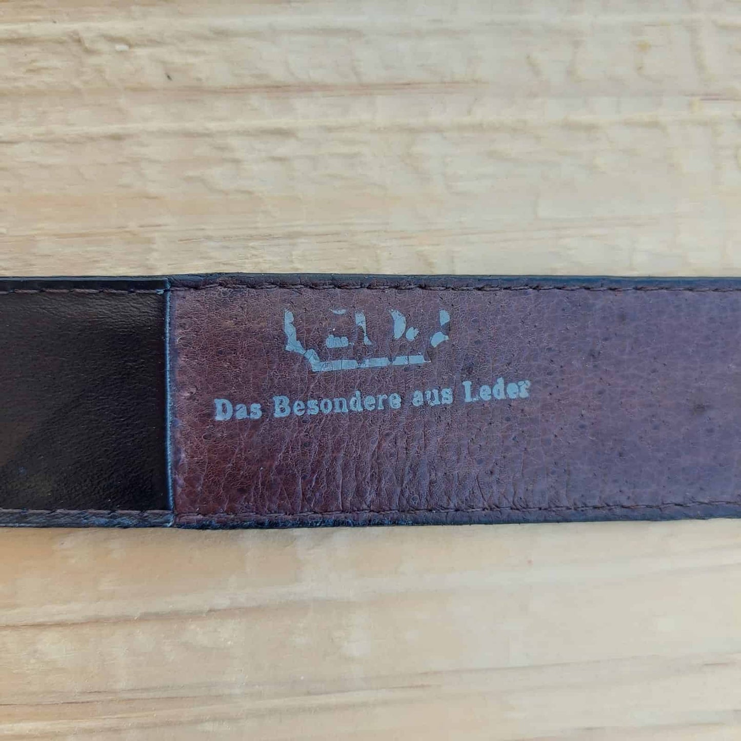 burgundy belt