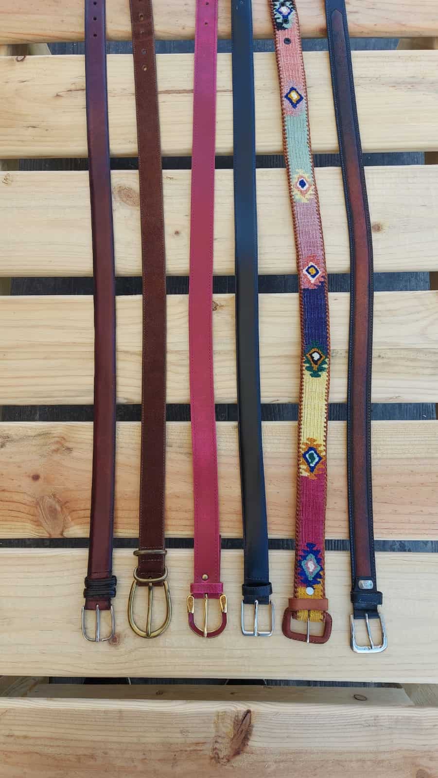 Cinturón Ante Marrón