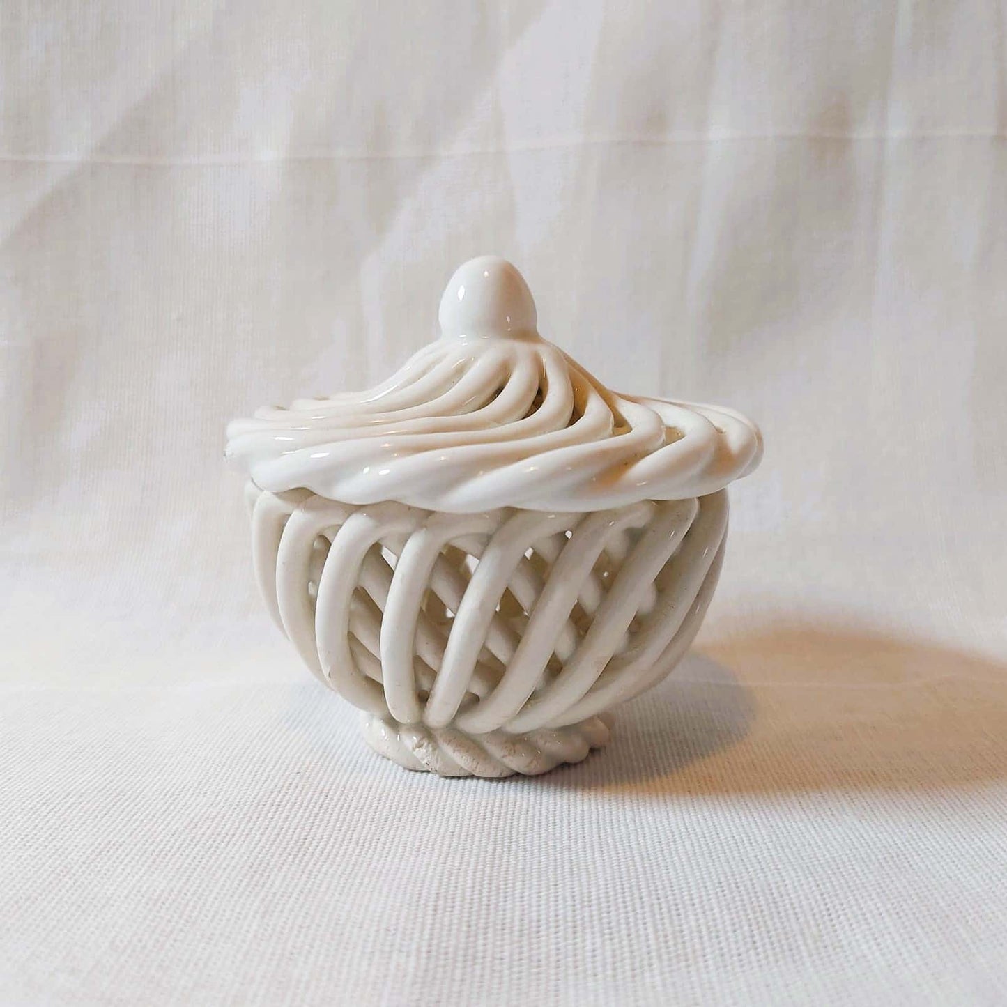 Braided Ceramic Jewelry Box